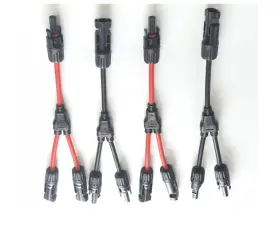 Liubaiwuqustars 764269896780 4pcs Mc4 Y Connectors 30amp Solar Photovoltaic Panel Adaptor Br