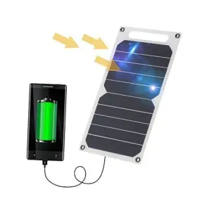 Ruj7664252054855jf Lixada Solar Panel Charger Usb Port Portable High Power Paper Shaped Monocrystalline