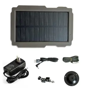 Vyr8ec Lixada Trail Camera Solar Panel Kit 3000mah 6v-12v Rechargeable With 360 Ro