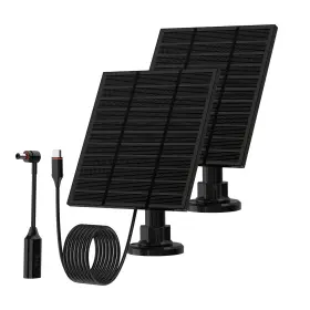 Lmdtyn 725553749144 Solar Panels For Ring Camera Outdoor New Generation 5w 5v Panel Charger