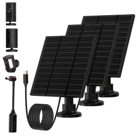 Lmdtyn 725553749151 Solar Panel Charger For Camera 5w Ring Outdoor Cam Plus Stick