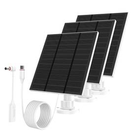 Lmdtyn 725553749182 Solar Panels For Ring Camera Outdoor New Generation 5w 5v Panel 3 White