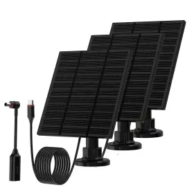 B0fdvhgrdk Lmdtyn Solar Panel For Ring Camera Outdoor 5w 5v Usb-c Waterproof Ip65 360 Adjustable