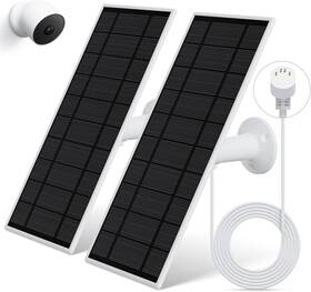 Loqdivr 313045032074 Solar Panel For Google Nest Camera 2pack Upgraded Power Charger