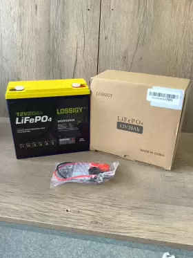 Laf1220 Lossigy 12v 20ah Lithium Battery Rechargeable Lifepo4 Deep Cycle Rv