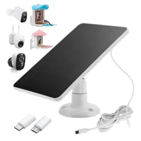 Lovfash 699357318818 Solar Panel Charger -weather Resistant 4w 5v Wall Mounting Low-p