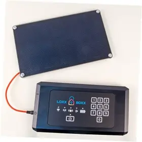 Slr6v Loxx Boxx Inc Lb Bk Solar Panel 5 Watt 6 Volt Is Waterproof Lightweight