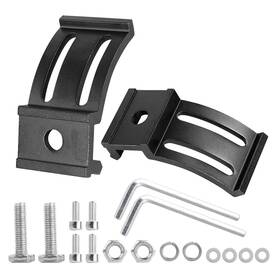 Lteodchew 331000t Led Light Bar Mounting Brackets 2pcs Adjustable Bottom Mount Bracket Kits Fo
