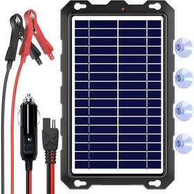 Lukyamzn 313099315352 Upgraded 7.5-watt Portable Waterproof Monocrystalline Solar Panel Trickle Charge