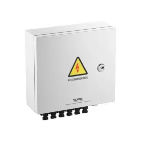 Ip65 Lukyamzn 757567537158 6 String 10 Amp Solar Pv Combiner Box Steel Case With Weather Protection