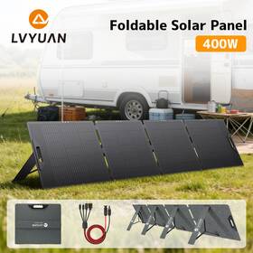 Lvyuan Cssp-400w 400w Portable Solar Panel Etfe Foldable Charger For Power Station Charging