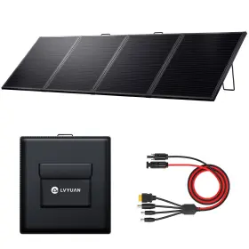 Csst-500w Lvyuan 500w Portable Etfe Solar Panel Foldable For Power Station Charging Charger
