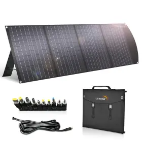 Lsfc-120 Lvyuan 120w Foldable Solar Panel Mono Charger Power Station With Kickstand For Camping
