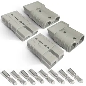 Lynbqc50agre Lyn666 6-10 Gauge Battery Quick Connector 50a 12-36v Disconnect Batter