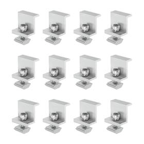 M Meterxity Mma240814ty001241jp 12-pack Solar Panel Mounting 30mm Z Clip Lightweight Corrosion-fr