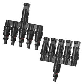 M Meterxity Mma240828ty000956jp 1-pair Solar Panel 5 Way Branch Connector Splitter Adapter 1500v Ip67tttttttt