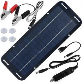 44892024052403 Mabciry Solar Panel Kit 30w 12v Trickle Charger 14 X 5 Inch Portable Po