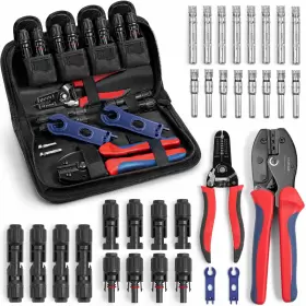 Jooyoday3027 Macario Solar Wire Crimping Tool Kit For Panel Cable 14-10 Awg 2.5/4/6m
