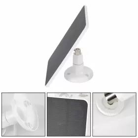 H002-019 Madhornets 4w 5v Portable Solar Panel Ip65 Waterproof Monocrystalline For Security Camera