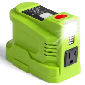 Makbos 725786395972 Alian For Ryobi 150 Watt Powered Inverter Generator 18v Dc To Ac 110v 120v As Po