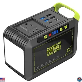 B08g1kb88b Marbero Portable Power Station 88wh Lithium Battery Solar Generator For Camping And Rv