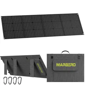 Cf200 Marbero 200w Portable Solar Panel For Power Station And Usb/dc Devices 200 Watt Foldabl