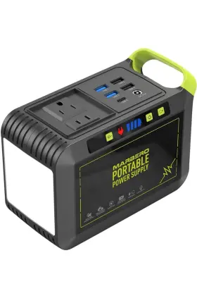 Hhd-2848445 Marbero 88wh Portable Power Station 120w Peak Solar Generator For Camping