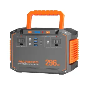 M638max Marbero Portable Power Station 296wh 350w Peak Camping Bank Wi