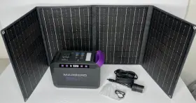 M822sl40max Marbero 172wh Solar Generator 200w With 40w Panel Portable Power For Camping