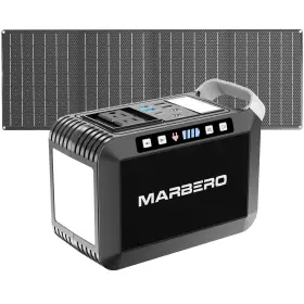 M822sl40s Marbero Solar Generator 148wh Portable Power Station With Panel