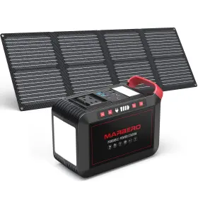 M823sl60 Marbero 237wh Solar Generator With Panel Included Portable Power Statio