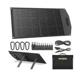 Mbsp100 Marbero 100w Portable Solar Panel 100 Watt Foldable For Power Sta