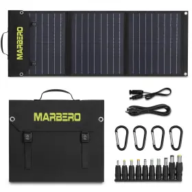 Sl60w Marbero 60w Portable Solar Panel 60 Watt Foldable For Generators Ip