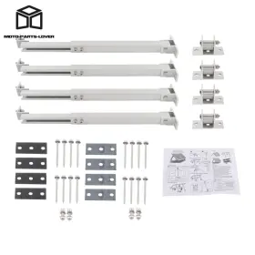 Mp3283248l Marddpair Universal Solar Panel Holder 2 Sets Adjustable Tilt Bracket For Camper Rv Flat