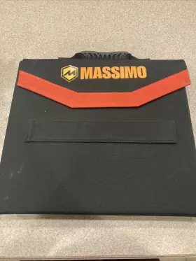 Mms-slr-100 Massimo New 100 Watt Portable Solar Panel Mm-slr For Camp Home Rv Power