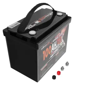 7bpqxo Maxpeedingrods 12v 100ah Lifepo4 Battery For Marine Off Grid Solar Low Temp Protection Bms