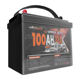 Maxpeedingrods H2nu1w 100ah 12v Lithium Battery For Off Grid Solar Backup Low Temp Cutoff Bms