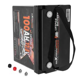 Maxpeedingrods Iru305 12v 100ah Lifepo4 Battery For Marine Off Grid Solar Low Temp Protection Bms