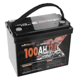 V40h1c Maxpeedingrods 12v 100ah Lifepo4 Deep Cycle Battery For Overland Off Grid Rv Boat