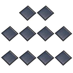 Meccanixity Mea250110ee002656 10pcs 2v 0.08w 0.04a Mini Solar Panels Small Photovoltaic