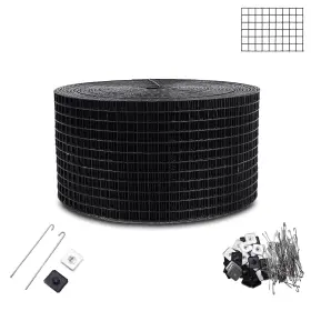 Mefbant 717203054128 Solar Panel Bird Guard Mesh - Critter 8in X101ft With 70 Aluminum Faste
