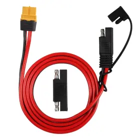 Xt60 Meiriyfa 727640617183 Sae To Connector Extension Cable 12awg Solar Generator Lipo Battery 3.3ft
