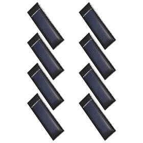 Metallixity 609044706130 8pcs 0.5v 0.08w 0.16a Mini Solar Panels Photovoltaic Power Cells Charge Diy