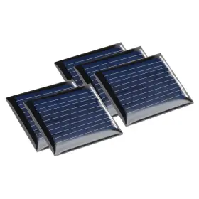 Metallixity 639664209759 5 Pcs 2v 60ma Poly Mini Solar Cell Panel Module Diy For Toys Charger 30mm X 36mm