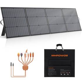 Mhpowos B0d2lqv6qn Portable Solar Panel 220w 40v Monocrystalline Foldable Charger Power Station Rv
