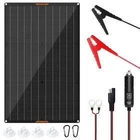 Mh-cb-003 Mhpowos Solar Charger 30w 12v Panel Battery Maintainer For Car Rv