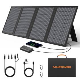 Mhpowos Mh-sp-008 60w Portable Solar Panels Chargers For Small Power Station Tablets Battery Packs
