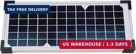 Mighty Mule 093863186233 30 Watt Solar Panel Kit Fm125 For Automatic Gate Openers Black Cel