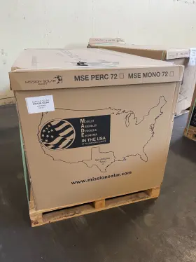Mse430sx9z Mission Solar Sealed Pallet Of 26 430 W Panels - Usa Made