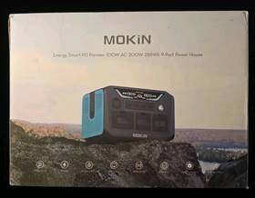 Mokin T300 300w Portable Power Station 288wh Solar Generator Backup Battery Camping